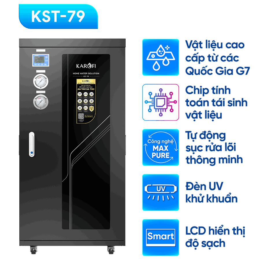 Lọc Tổng Trung Tâm Cao Cấp Karofi KST-79